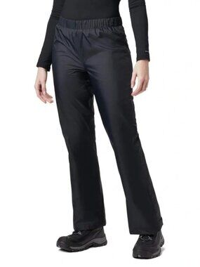 Columbia Black Women's Storm Surge Rain Pants (Med)